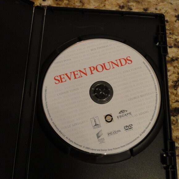 WILL SMITH SEVEN POUNDS DVD - Picture 3 of 3